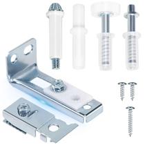 Kit de reparo de ferragens para porta sanfonada AWDIA, 1 unidade, aço inoxidável