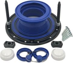 Kit de reparo de flange de vaso sanitário One-N-Done Universal Wax Free Seal Kit de reparo de flange de vaso sanitário One-N-Done Universal Wax Free Seal