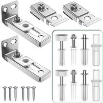 Kit de reparo de hardware de porta dupla BUDONI, pacote com 2 unidades para 22-25 mm
