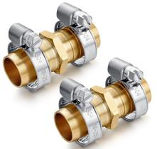 Kit de reparo de mangueira de jardim SIGURANTA Solid Brass Connector