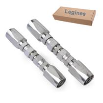 Kit de reparo de mangueira hidráulica Legines Tamanho 06 4300 psi (2 unidades) Kit de reparo de mangueira hidráulica Legines Tamanho 06 4300 psi (2 unidades)