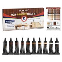 Kit de reparo de móveis de madeira Boncart 10 Colors Touch-Up