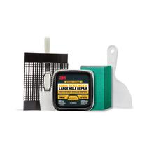 Kit de reparo de parede 3M, orifício grande de alta resistência com espátula Kit de reparo de parede 3M, orifício grande de alta resistência com espátula