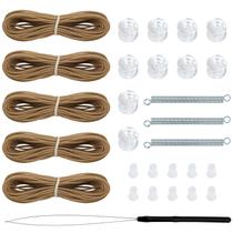 Kit de reparo de persianas plissadas para trailers NOVINO RV Window Restering Tan