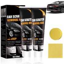 Kit de reparo de pintura automotiva FunApricity removedor de riscos 2x120 ml Kit de reparo de pintura automotiva FunApricity removedor de riscos 2x120 ml