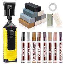 Kit de reparo de piso de madeira A-HEYIDA 11PCS de cera de piso de vinil laminado