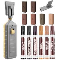 Kit de reparo de piso laminado Tkaimy com caneta térmica e 6 cores Kit de reparo de piso laminado Tkaimy com caneta térmica e 6 cores