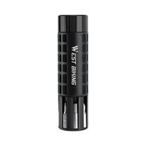 Kit De Reparo De Pneus a Vácuo Mini Ratchet Para Bicicletas WEST BIKING Com Garfo De Agulha E 5 Kit De Reparo De Pneus a Vácuo Mini Ratchet Para Bicicletas WEST BIKING Com Garfo De Agulha E 5
