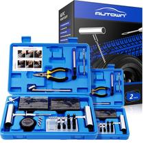 Kit de Reparo de Pneus AUTOWN - 68 Peças - Pacote com 2 Kit de Reparo de Pneus AUTOWN - 68 Peças - Pacote com 2