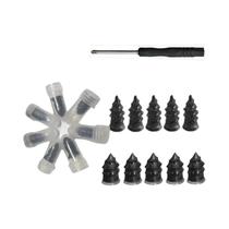 Kit De Reparo De Pneus De Moto: Parafusos E Remendos a Vácuo Para Pneus Sem Câmara (10-100 Peças)