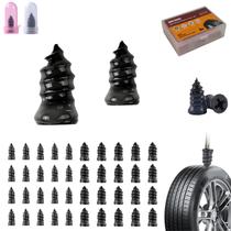 Kit de Reparo de Pneus em Borracha VIKTONIK, Alta Resistência, Tampões Rosqueáveis Kit de Reparo de Pneus em Borracha VIKTONIK, Alta Resistência, Tampões Rosqueáveis