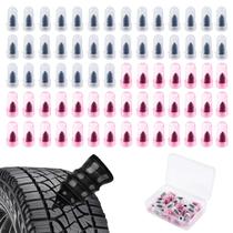 Kit de reparo de pneus KUNVAST com 70 peças e plugs rosqueáveis Kit de reparo de pneus KUNVAST com 70 peças e plugs rosqueáveis