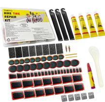 Kit de Reparo de Pneus para Bicicleta ZMRYO 80 Peças com Remendos e Cola