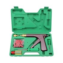 Kit De Reparo De Pneus Para Carros E Motos, Plugue De Perfuração Sem Câmara, Pistola De Vácuo Para