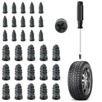 Kit de Reparo de Pneus Uefegrs 30 Peças com Parafuso de Borracha