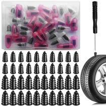 Kit de Reparo de Pneus Volisau 40 Peças com Pregos de Borracha e Chave Phillips Kit de Reparo de Pneus Volisau 40 Peças com Pregos de Borracha e Chave Phillips