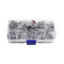 Kit De Reparo De Ponta De Vara De Pesca De Cerâmica De Aço Inoxidável 80 Peças Anel Guia MNFT