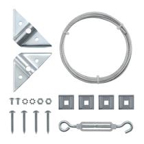 Kit de reparo de portão HOME MASTER HARDWARE Anti-afundamento para cerca de madeira