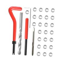Kit De Reparo De Rosca Métrica Com 30 Peças M3 M4 M7 M9 M11 Helicoil, Ferramenta Automotiva Em Aço