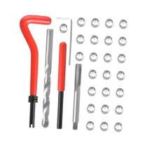 Kit De Reparo De Rosca Métrica Com 30 Peças M3 M4 M7 M9 M11 Helicoil, Ferramenta Automotiva Em Aço