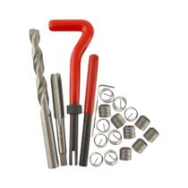 Kit De Reparo De Rosca Métrica Com Insertos Helicoil 15, 20 Ou 30 Peças M5 M6 M8 M10 M12 M14 Para