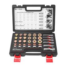 Kit de reparo de roscas do bujão de drenagem do cárter de óleo BILITOOLS 84 peças