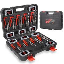 Kit de Reparo de Roscas TAILUG com 261 Peças SAE e Métrico Kit de Reparo de Roscas TAILUG com 261 Peças SAE e Métrico