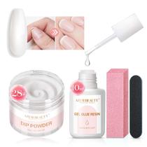 Kit de Reparo de Unhas AZUREBEAUTY - Cristal Transparente 28g/10ml Kit de Reparo de Unhas AZUREBEAUTY - Cristal Transparente 28g/10ml