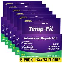 Kit de Reparo Dental Dentemp Temp-Fil 2,64 g, 14+ reparos