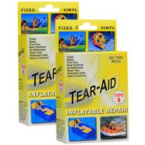 Kit de reparo inflável TEAR-AID Type B Clear Vinyl Patch