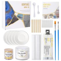 Kit de Reparo Kintsugi iienjoy - Cola e Pó Dourado para Conserto de Louças Kit de Reparo Kintsugi iienjoy - Cola e Pó Dourado para Conserto de Louças