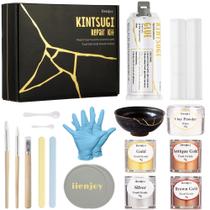 Kit de Reparo Kintsugi iienjoy Seguro para Alimentos com 4 Cores Kit de Reparo Kintsugi iienjoy Seguro para Alimentos com 4 Cores