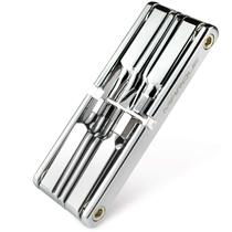 Kit de reparo para bicicleta Multitool MARQUE 10 em 1 Mini 10 Chrome Vanadium