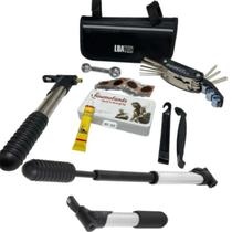 Kit De Reparo Para Ciclista Com Bomba De Ar Kit De Reparo Para Ciclista Com Bomba De Ar