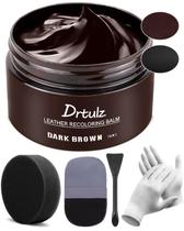 Kit de Reparo para Couro DRTULZ - Bálsamo Recolorente Marrom Escuro