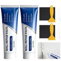 Kit de reparo para drywall 2 unidades com massa para reparo de parede e espátula