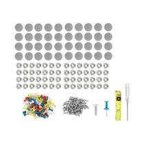 Kit De Reparo Para Forro De Teto De Carro Desgastado: Fixador De Tecido E Rebites Para Cuidados Kit De Reparo Para Forro De Teto De Carro Desgastado: Fixador De Tecido E Rebites Para Cuidados