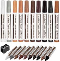 Kit de Reparo para Móveis DAIXISM 21 Peças com Marcadores e Bastões de Cera Kit de Reparo para Móveis DAIXISM 21 Peças com Marcadores e Bastões de Cera