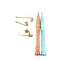 Kit De Reparo Para Nintendo Switch, 2 Peças, Chave De Fenda, Cabo Flexível, Alça Joycon, Fita SL SR