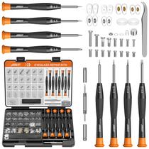 Kit de reparo para óculos Jorest com parafusos, apoios de nariz e ferramentas Kit de reparo para óculos Jorest com parafusos, apoios de nariz e ferramentas