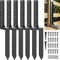 Kit de reparo para poste de cerca ARKSOLDIER 85,4 cm, aço, 6 unidades Kit de reparo para poste de cerca ARKSOLDIER 85,4 cm, aço, 6 unidades