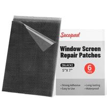 Kit de reparo para tela de janela Secopad 13 x 18 cm, 6 peças