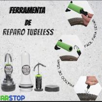 Kit De Reparo Pneu Tubeless Arstop + 10 Reparos