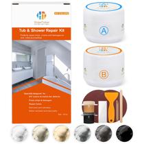Kit de reparo Tub Porcelain Tile Shower Color Match 110 ml