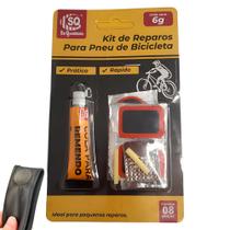 Kit de Reparos para Pneu de Bicicleta Camara 8 peças SQ3266 Kit de Reparos para Pneu de Bicicleta Camara 8 peças SQ3266