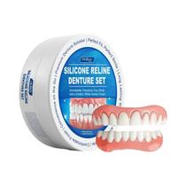 Kit De Reposição De Dentadura De Silicone Macio Reparação Dental Temporária Aparelhos Portáteis Para