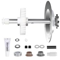 Kit de reposição de engrenagem e roda dentada para modelos de acionamento por corrente Chamberlain, Sears, Craftsman de 1/3 e 1/2 HP compatíveis com peças de abridor de portas de garagem Liftmaster 41c4220a Kit de reposição de engrenagem e roda dentada para modelos de acionamento por corrente Chamberlain, Sears, Craftsman de 1/3 e 1/2 HP compatíveis com peças de abridor de portas de garagem Liftmaster 41c4220a