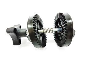 Kit De Reposição Plástica P/apoio,suporte De Teclado Em X,racks,mesas - CAVA 3 cm