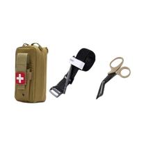 Kit De Resgate Médico Tático, Torniquete, Bolsa De Primeiros Socorros, Equipamento De Sobrevivência