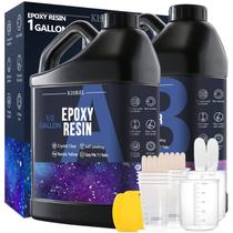 Kit de resina epóxi KISREL Crystal Clear 1,9 L (1/2 galão x 2) Kit de resina epóxi KISREL Crystal Clear 1,9 L (1/2 galão x 2)
